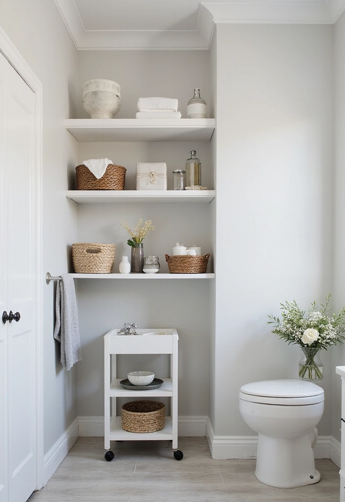 25 DIY Home Organization Projects That Will Transform Your Space (You Won't Believe #14!) - 23. Bathroom Storage Solutions