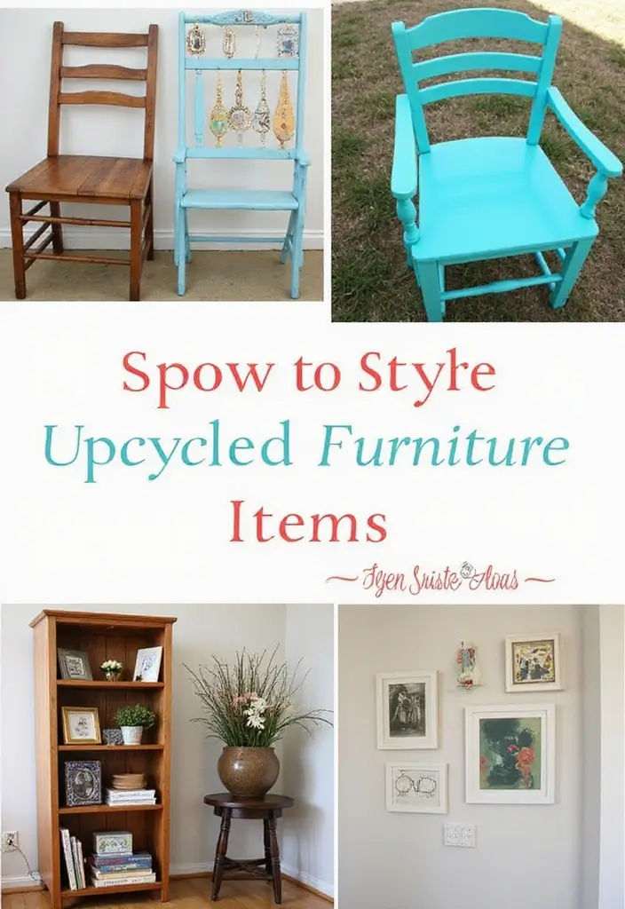 How To Instantly Upgrade Your Home Decor on a TINY Budget - 5. Upcycle Furniture