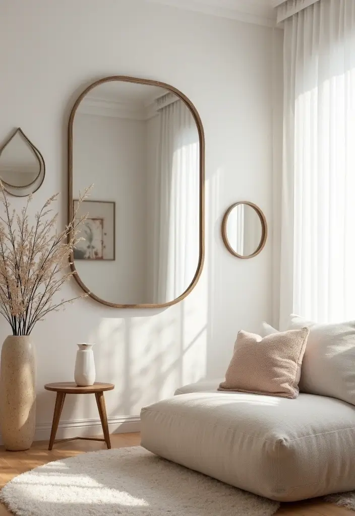 How To Instantly Upgrade Your Home Decor on a TINY Budget - 7. Use Mirrors Wisely