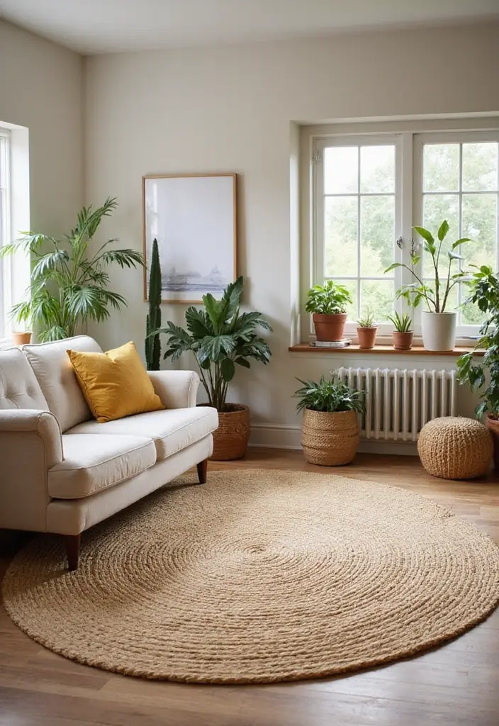 15 Mind-Blowing Eco-Friendly Decor Solutions You Can Start Today! - 5. Natural Fiber Rugs
