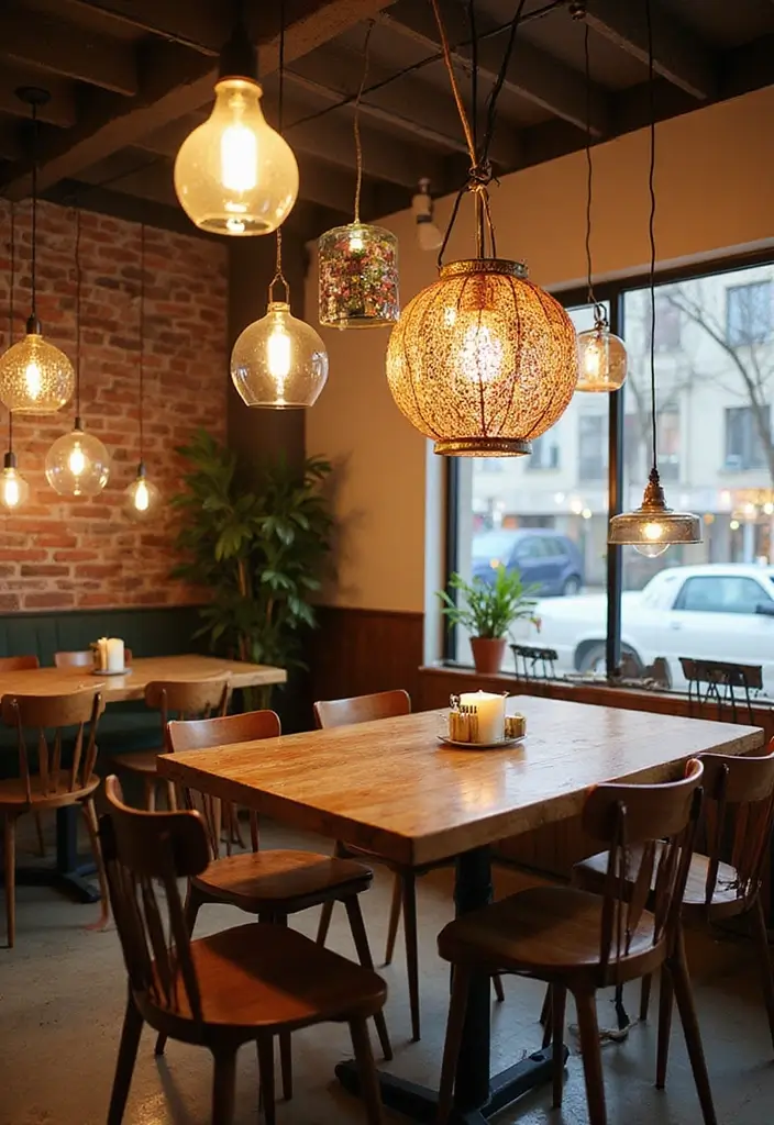 15 Mind-Blowing Eco-Friendly Decor Solutions You Can Start Today! - 6. Repurposed Lighting Fixtures