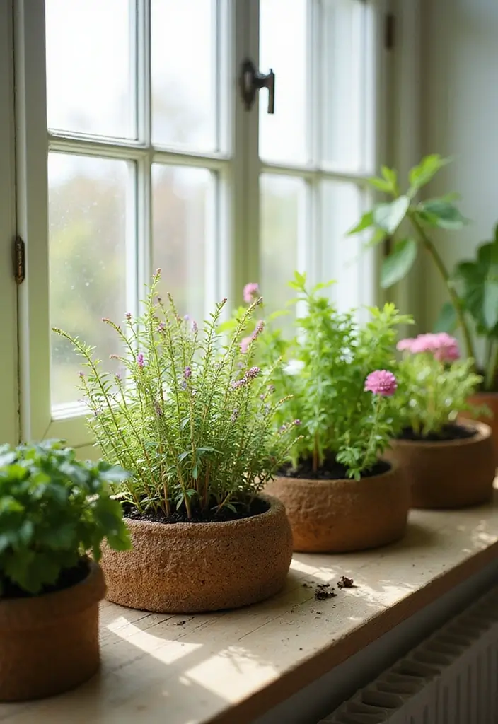 15 Mind-Blowing Eco-Friendly Decor Solutions You Can Start Today! - 9. Biodegradable Planters