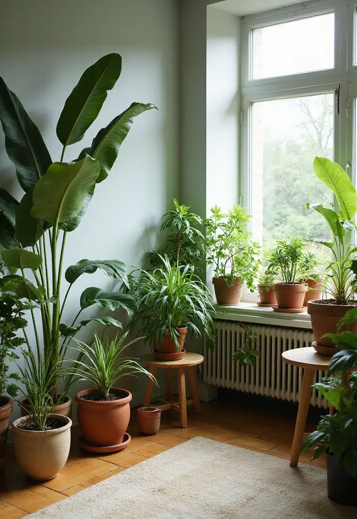 20 Stunning Indoor Plant Styling Ideas That Will Transform Your Space (You Won't Believe #7!) - 1. Corner Plant Display
