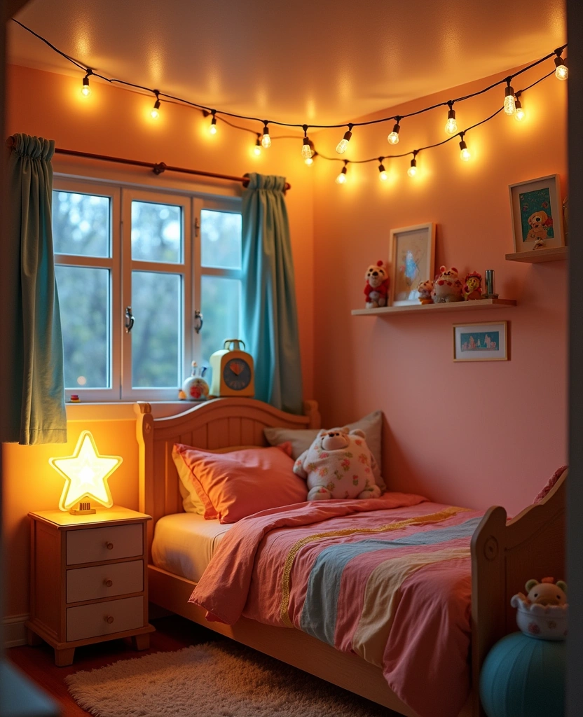 14 Budget-Friendly Kids Room Ideas That Are Chic and Functional! - 10. Whimsical Lighting Fixtures