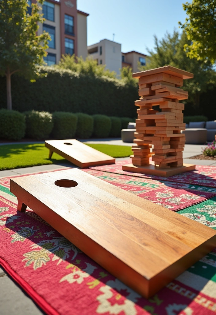 17 Patio Decor Ideas That Will Transform Your Outdoor Space Into a Summer Paradise! - 12. Outdoor Games Area