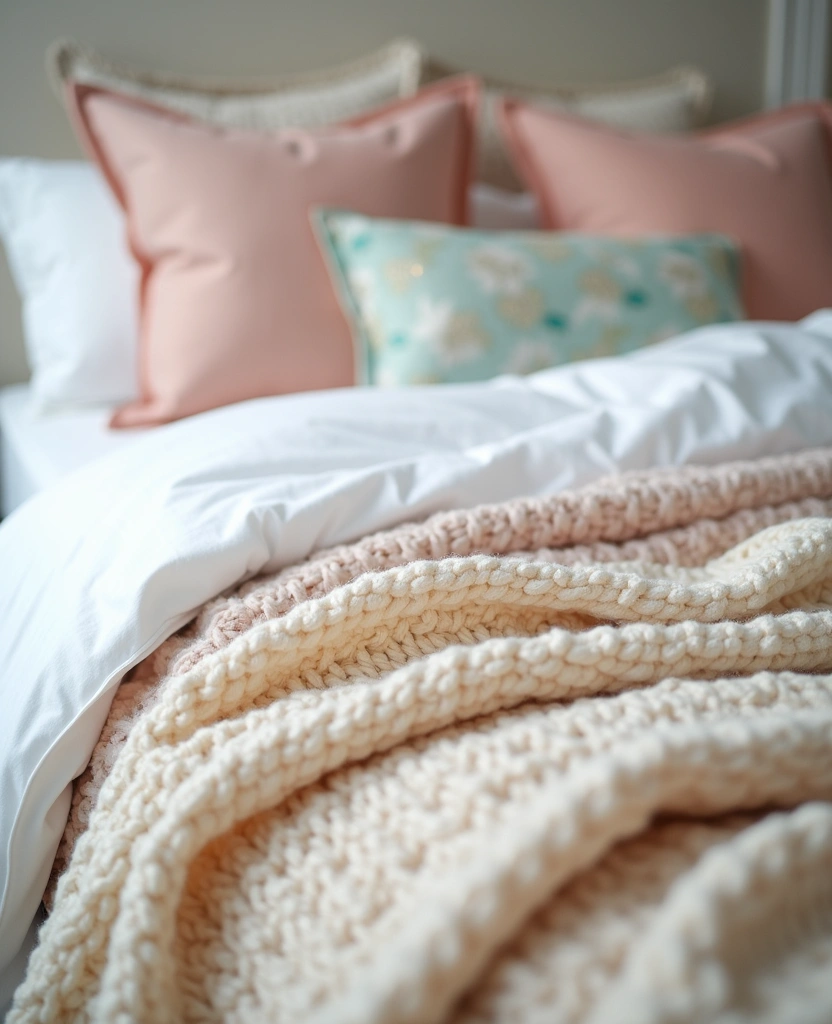 12 Cozy Bedroom Ideas That'll Make You Want to Stay in Bed All Day! - 1. Layered Textiles for Ultimate Comfort