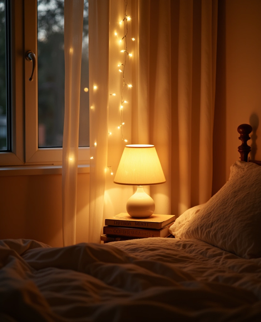 12 Cozy Bedroom Ideas That'll Make You Want to Stay in Bed All Day! - 2. Soft Ambient Lighting