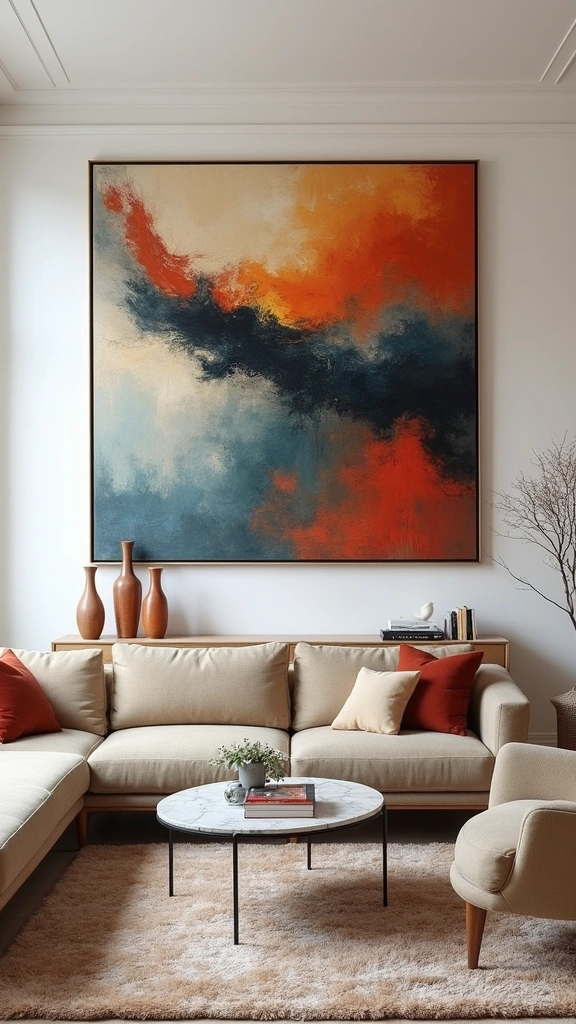 Secretly Hating Your Living Room? These Simple Decor Changes Will Spark Joy Instantly! - 2. Add a Statement Piece