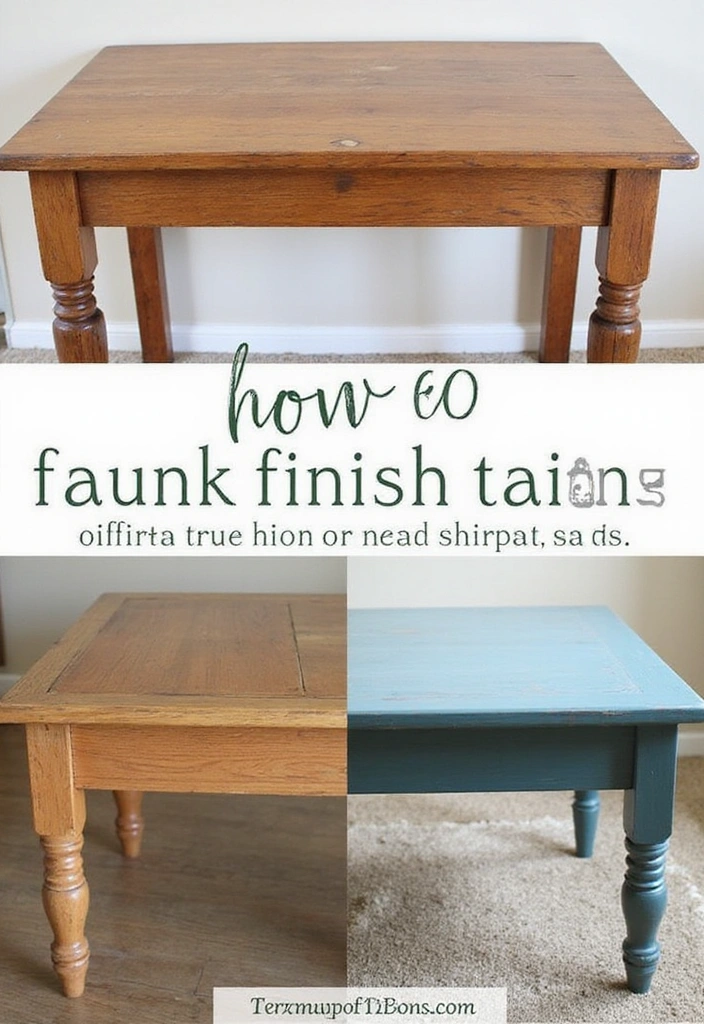 10 Genius Home Decor Hacks That Will Blow Your Mind (Seriously!) - 10. Use Paint to Create Faux Finishes