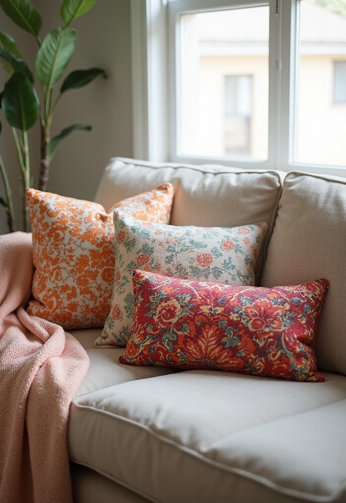 Easiest DIY Home Decor Projects EVER! (Perfect for Beginners) - 5. Personalized Throw Pillows