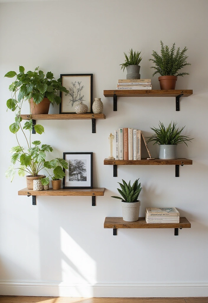 Easiest DIY Home Decor Projects EVER! (Perfect for Beginners) - 6. Simple Decorative Shelves