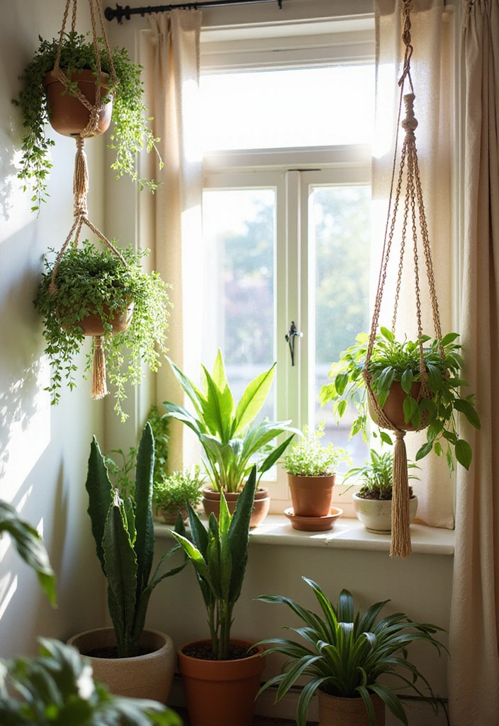 Easiest DIY Home Decor Projects EVER! (Perfect for Beginners) - 7. Macramé Plant Hangers