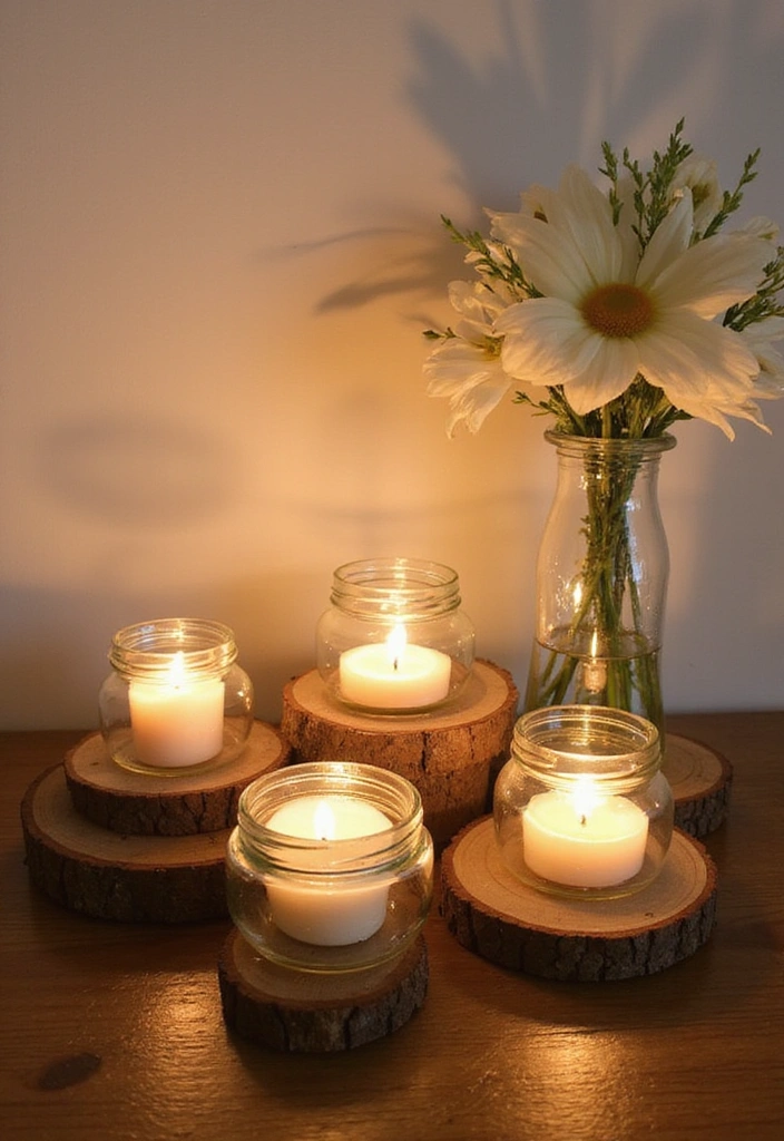Easiest DIY Home Decor Projects EVER! (Perfect for Beginners) - 8. DIY Candle Holders