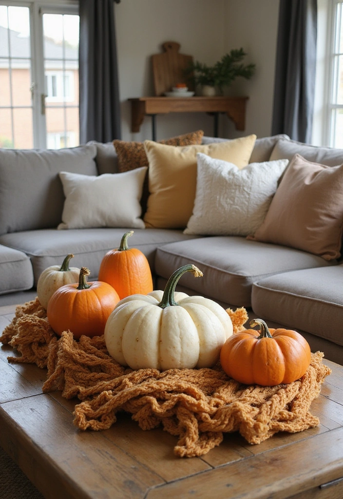 How to Style a Coffee Table Like a Boss: 7 Chic Ideas You Can Copy Today - 6. Seasonal Decor