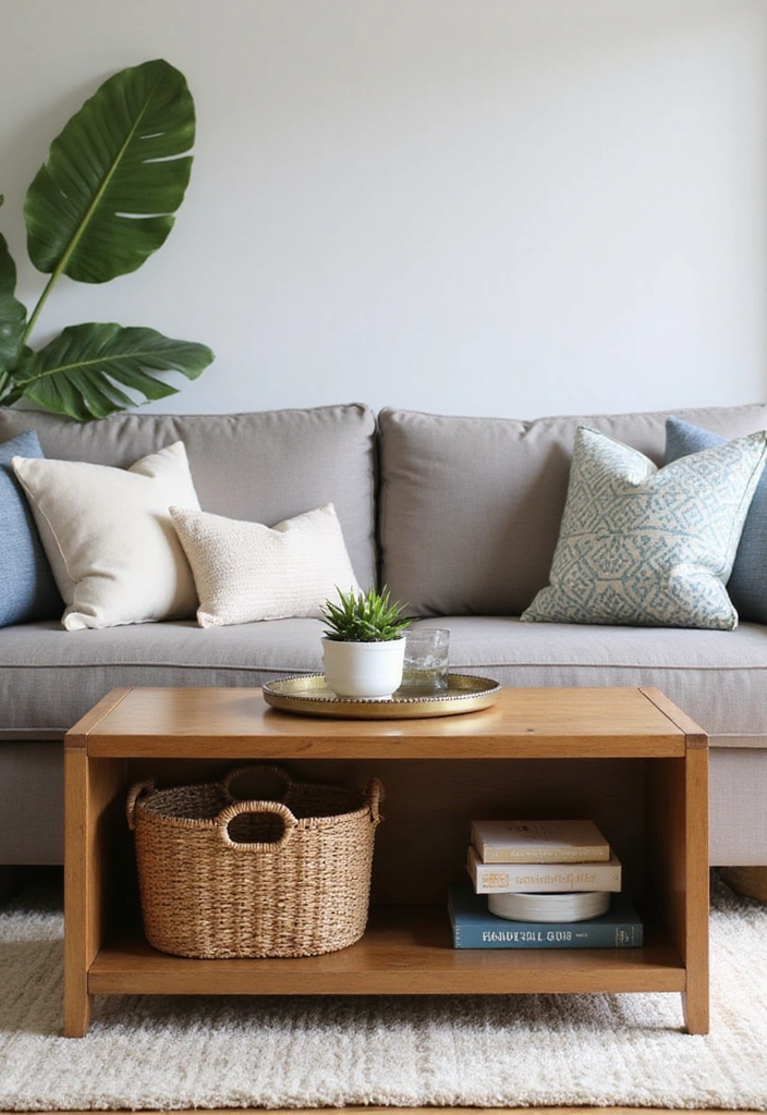 How to Style a Coffee Table Like a Boss: 7 Chic Ideas You Can Copy Today - 7. Multifunctional Items