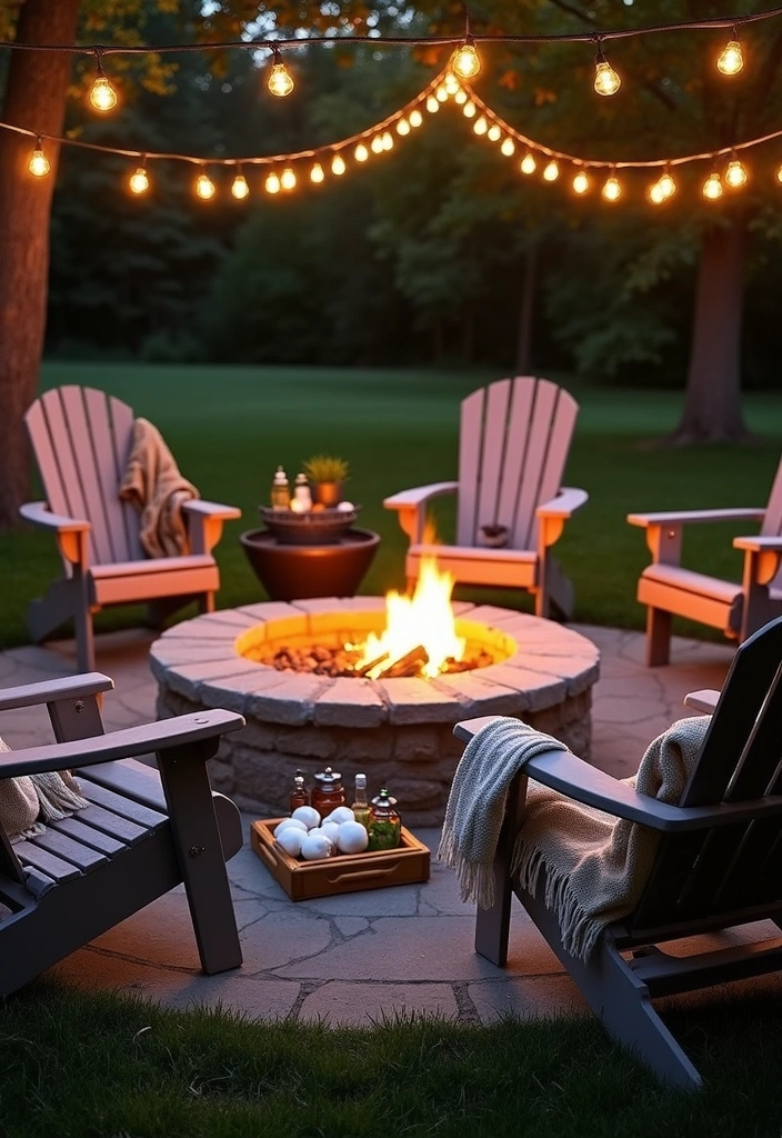 Transform Your Backyard: 5 Easy DIY Renovations That Will WOW Your Guests! - 1. Cozy Fire Pit Area