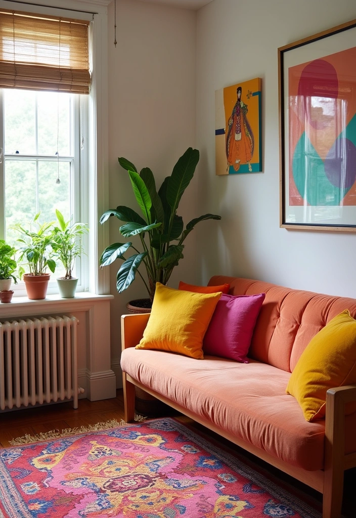 10 Tiny Home Decor Tweaks That Will Transform Your Entire Space (Seriously!) - 4. Add Colorful Accents