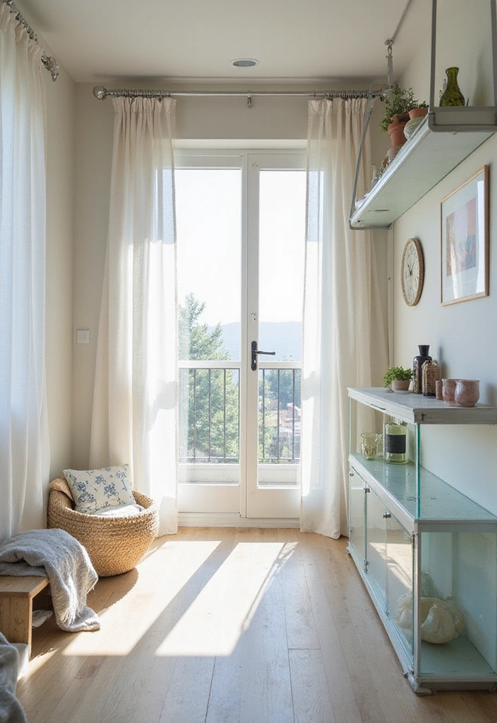 10 Tiny Home Decor Tweaks That Will Transform Your Entire Space (Seriously!) - 9. Open Up with Transparent Elements