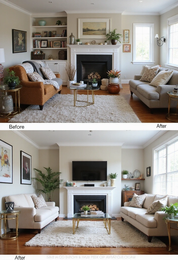 Transform Your Living Room: 7 Decorating Mistakes To Avoid (And How To Fix Them!) - 3. Cluttered Spaces