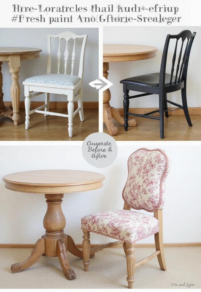 10 DIY Home Improvement Projects That Will Transform Your Space Overnight! - 2. Upcycle Old Furniture