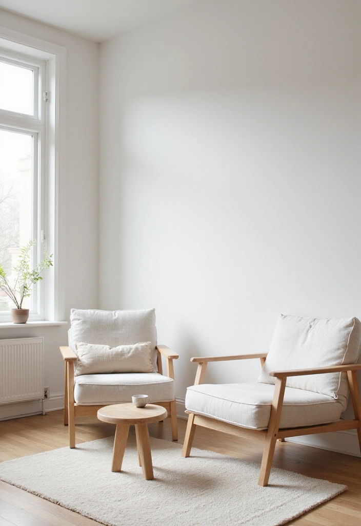 10 Minimalist Decor Ideas That Will Transform Your Space into a Calm Oasis! - 7. Opt for Simplistic Furniture