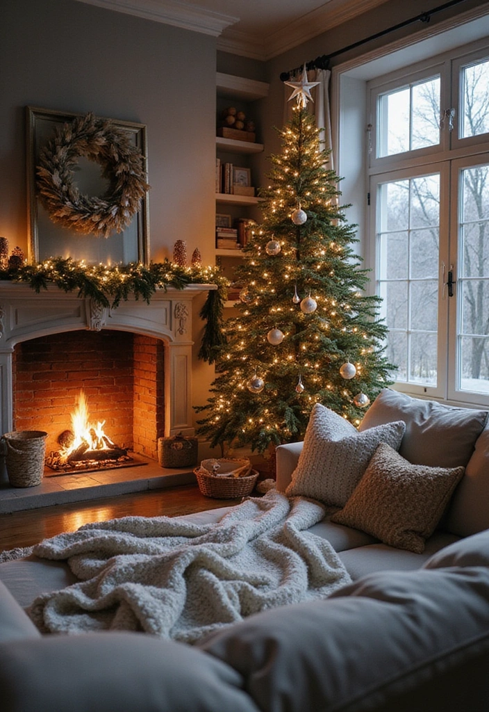 10 Seasonal Decorating Tips That Will Transform Your Home This Year! - 4. Winter Wonderland Elegance
