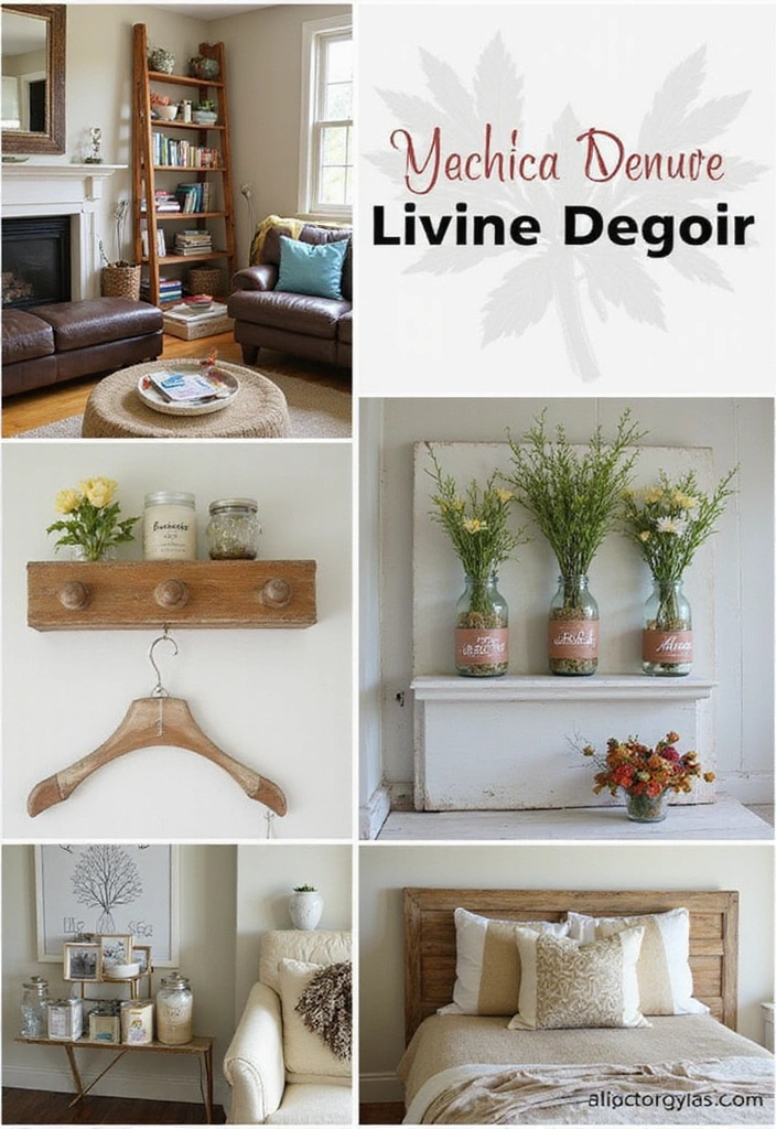 15 Sustainable Home Furnishings That'll Make You Rethink Your Decor Game! - 4. Upcycled Decor