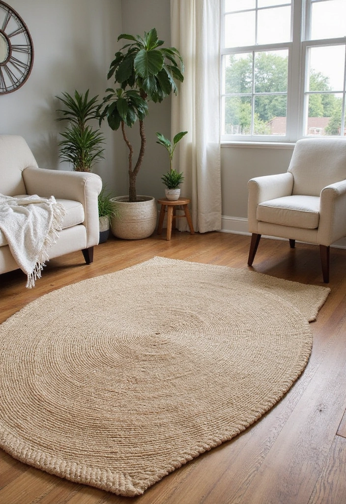 15 Sustainable Home Furnishings That'll Make You Rethink Your Decor Game! - 5. Natural Fiber Rugs
