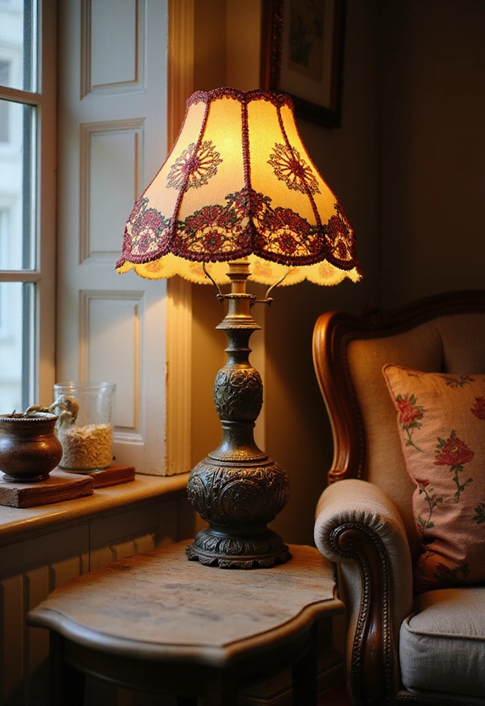 15 Vintage Home Accents That'll Transform Your Space into a Timeless Oasis! - 4. Vintage Lamps