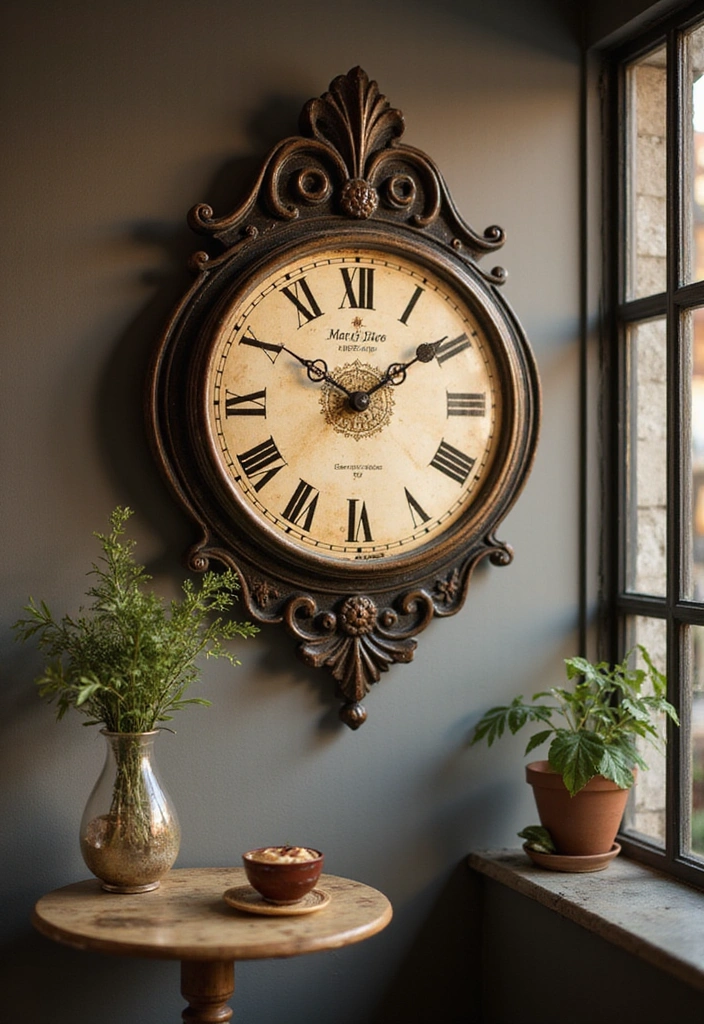 15 Vintage Home Accents That'll Transform Your Space into a Timeless Oasis! - 9. Vintage Clocks