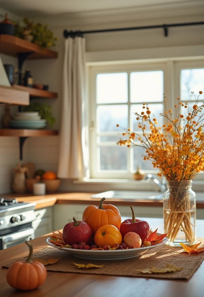 21 Stunning Farmhouse Kitchen Decor Ideas That Will Make You Fall in Love with Cooking Again! - 20. Seasonal Decor Swaps