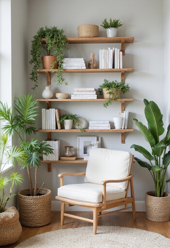 Dream Home on a Dime: DIY Home Decor Projects That Won't Break the Bank - 5. Handcrafted Shelving: Stylish Storage Solutions