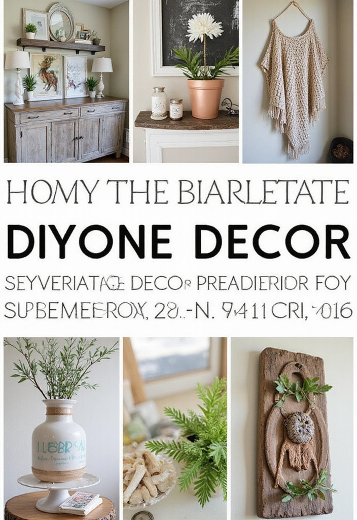 Dream Home on a Dime: DIY Home Decor Projects That Won't Break the Bank - Conclusion