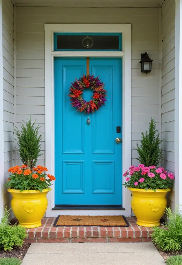 Secret Weapon for a Gorgeous Exterior: 5 Game-Changing Home Decor Tips! - 1. Embrace Color with Bold Accents