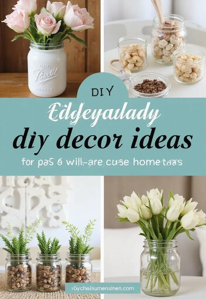 Transform Your Old Jars into Stunning Home Decor: 10 Easy DIY Ideas You Need to Try! - Conclusion