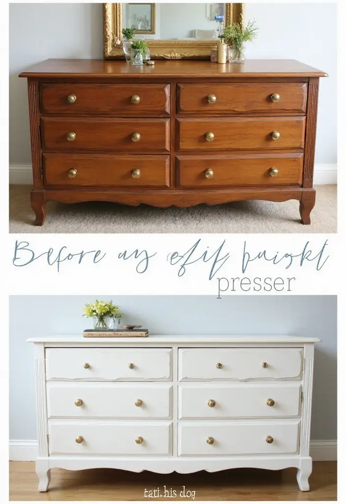 Unlock Your Dream Home: 10 Budget-Friendly Decor Hacks That'll Blow Your Mind! - 1. Repurpose Old Furniture