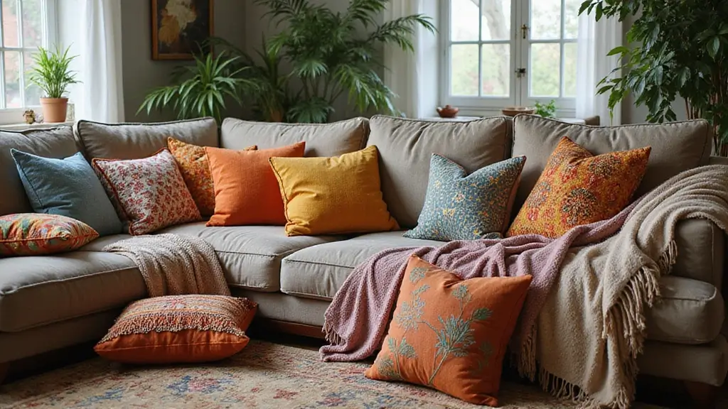12 Bohemian Style Cushions That Will Transform Your Living Room into a Cozy Oasis!
